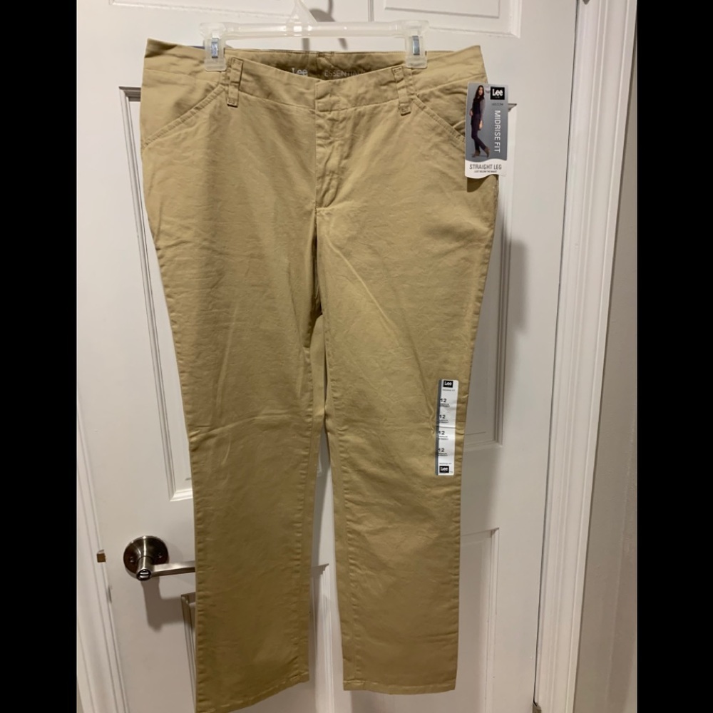 Lee Midrise straight leg